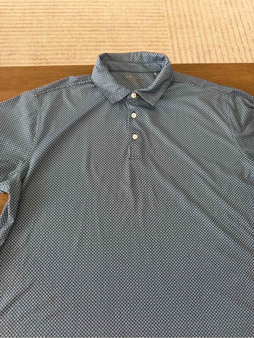 Men's Blue Walter Hagen Polo XL